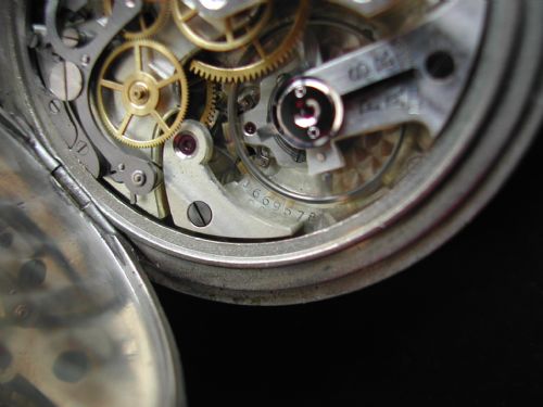 GERMAN WW2 MINERVA MILITARY CHRONOGRAPH POCKET WATCH CIRCA 1940 - ADDITIONAL PHOTO 11