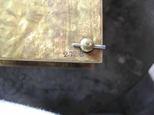 E E EMANUEL OF PORTSEA MARINE BULKHEAD CLOCK 2ND HALF 19TH CENTURY - ADDITIONAL PHOTO 9