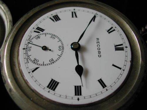 LONDON NORTH EAST REGION RAILWAY POCKET WATCH BY RECORD PRE 1948 - ADDITIONAL PHOTO 9