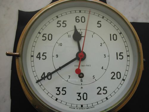 elliott british royal naval issue warship or aircraft carrier deck clock post 1950 - CATEGORY: ANTIQUE CLOCKS - DATED 1950