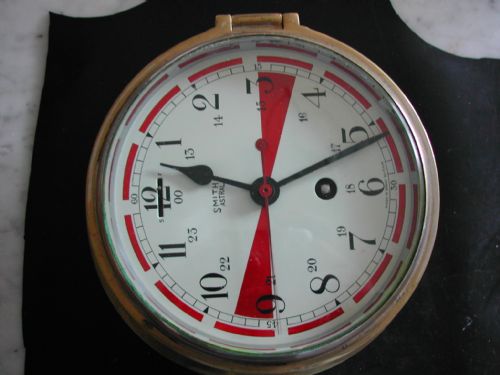 SMITHS ASTRAL NAVAL RADIO ROOM CLOCK POST 1946 - ADDITIONAL PHOTO 1