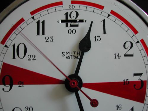SMITHS ASTRAL NAVAL RADIO ROOM CLOCK POST 1946 - ADDITIONAL PHOTO 4