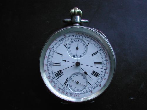 london brighton south coast railway issue engineers split seconds chronograph pre 1948 - CATEGORY: ANTIQUE CLOCKS - DATED 1940