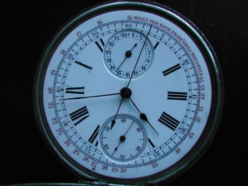 LONDON BRIGHTON SOUTH COAST RAILWAY ISSUE ENGINEERS SPLIT SECONDS CHRONOGRAPH PRE 1948 - ADDITIONAL PHOTO 2