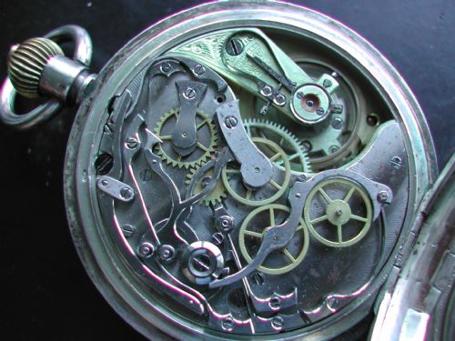 LONDON BRIGHTON SOUTH COAST RAILWAY ISSUE ENGINEERS SPLIT SECONDS CHRONOGRAPH PRE 1948 - ADDITIONAL PHOTO 8