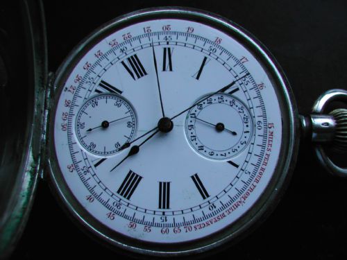 LONDON BRIGHTON SOUTH COAST RAILWAY ISSUE ENGINEERS SPLIT SECONDS CHRONOGRAPH PRE 1948 - ADDITIONAL PHOTO 9
