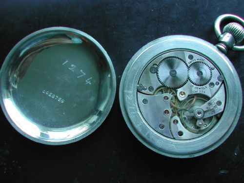 LONDON NORTH EAST REGION RAILWAY ISSUE 1274 POCKET WATCH PRE 1948 - ADDITIONAL PHOTO 5