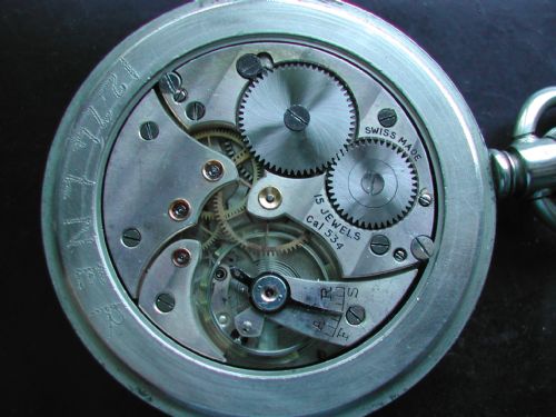 LONDON NORTH EAST REGION RAILWAY ISSUE 1274 POCKET WATCH PRE 1948 - ADDITIONAL PHOTO 8