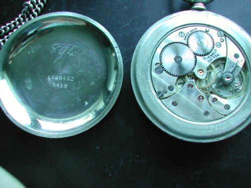 LONDON NORTH EAST REGION RAILWAY ISSUE POCKET WATCH 894 PRE 1948 - ADDITIONAL PHOTO 9