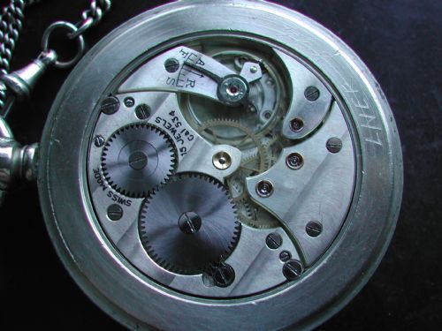 LONDON NORTH EAST REGION RAILWAY ISSUE POCKET WATCH 894 PRE 1948 - ADDITIONAL PHOTO 12