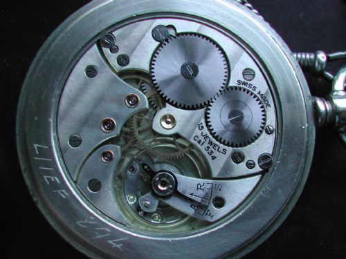 LONDON NORTH EAST REGION RAILWAY ISSUE POCKET WATCH 894 PRE 1948 - ADDITIONAL PHOTO 13