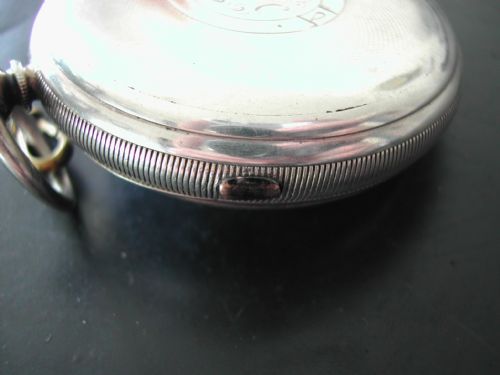 CENTRE SECONDS SILVER POCKET CHRONOGRAPH BY E L HARRIS WOLVERHAMPTON CIRCA 1887 - ADDITIONAL PHOTO 9