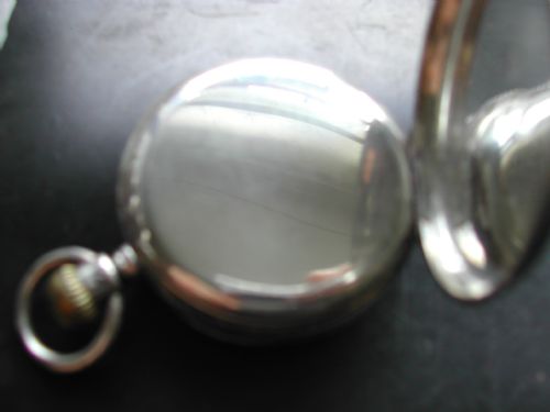 FINE ENGLISH SILVER CASED WALTHAM RIVERSIDE POCKET WATCH CIRCA 1928 - ADDITIONAL PHOTO 6