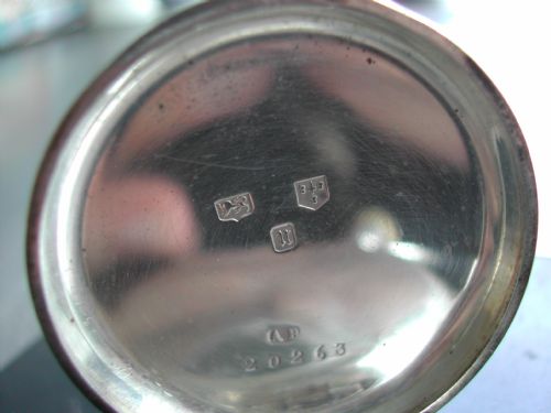 FINE ENGLISH SILVER CASED WALTHAM RIVERSIDE POCKET WATCH CIRCA 1928 - ADDITIONAL PHOTO 7