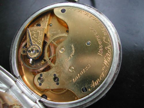 FINE ENGLISH SILVER CASED WALTHAM RIVERSIDE POCKET WATCH CIRCA 1928 - ADDITIONAL PHOTO 9