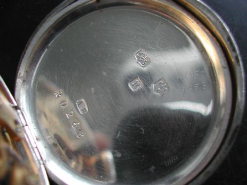 FINE ENGLISH SILVER CASED WALTHAM RIVERSIDE POCKET WATCH CIRCA 1928 - ADDITIONAL PHOTO 11