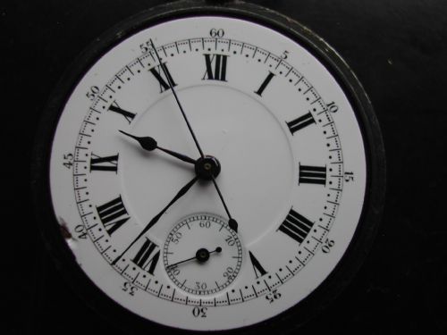 VERY RARE WW1 CENTRE SECONDS SMALL FOB WATCH AND ITS ORIGINAL WW1 LEATHER STRAP CIRCA 1917 - ADDITIONAL PHOTO 5