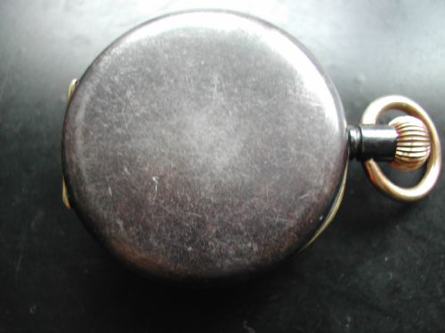 VERY RARE WW1 CENTRE SECONDS SMALL FOB WATCH AND ITS ORIGINAL WW1 LEATHER STRAP CIRCA 1917 - ADDITIONAL PHOTO 6