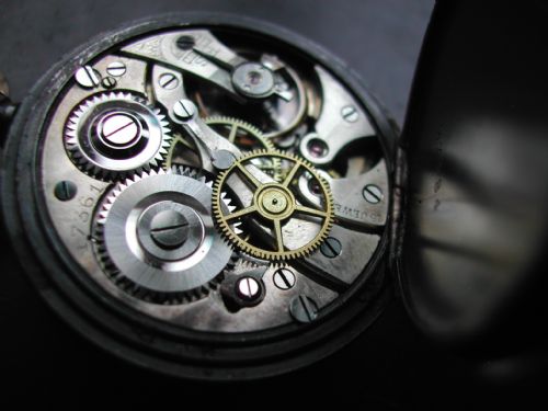 VERY RARE WW1 CENTRE SECONDS SMALL FOB WATCH AND ITS ORIGINAL WW1 LEATHER STRAP CIRCA 1917 - ADDITIONAL PHOTO 14