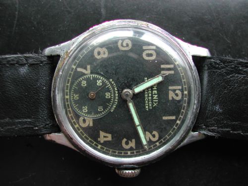 WW2 PHENIX GERMAN ARMY MILITARY ISSUE WATCH CIRCA 1940 - ADDITIONAL PHOTO 1