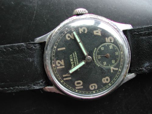 WW2 PHENIX GERMAN ARMY MILITARY ISSUE WATCH CIRCA 1940 - ADDITIONAL PHOTO 2