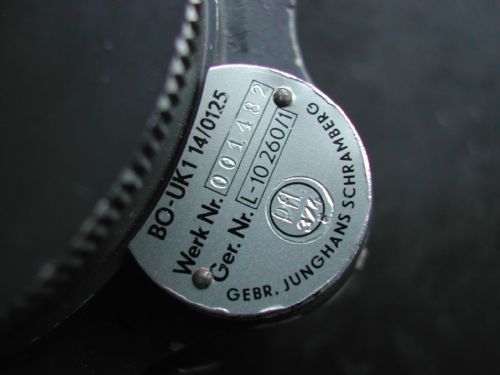 WW2 JUNGHANS BOUK1 140125 GERMAN COCKPIT CHRONOGRAPH CIRCA 1942 - ADDITIONAL PHOTO 5