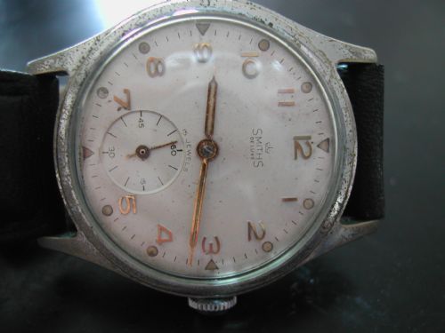 smiths delux 15 jewel everest watch 1953 - CATEGORY: ANTIQUE CLOCKS - DATED 1950