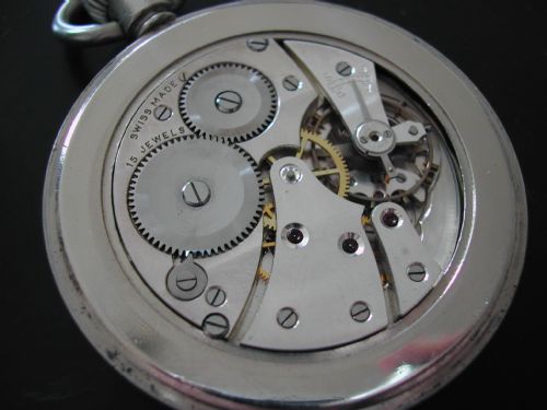 JOHN ELKAN LTD RAILWAY POCKET WATCH CIRCA 1930 - ADDITIONAL PHOTO 11
