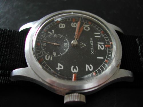 VERTEX WWW MILITARY ISSUE WATCH CIRCA 1945 - ADDITIONAL PHOTO 1