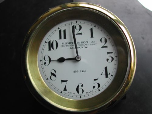 ww1 s smith son ltd period vintage lorry or car clock probably military circa 1916 - CATEGORY: ANTIQUE CLOCKS - DATED 1910