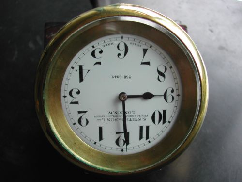 WW1 S SMITH SON LTD PERIOD VINTAGE LORRY OR CAR CLOCK PROBABLY MILITARY CIRCA 1916 - ADDITIONAL PHOTO 10