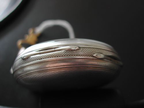RARE DENT OF LONDON SILVER POCKET WATCH NO 6818 CIRCA 1842 - ADDITIONAL PHOTO 8
