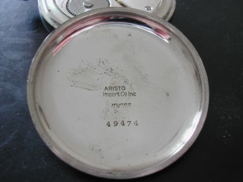 WW2 BRITISH ROYAL NAVAL ISSUE PATTERN 300 POCKET WATCH SIGNED ARISTOCIRCA 1940 - ADDITIONAL PHOTO 5