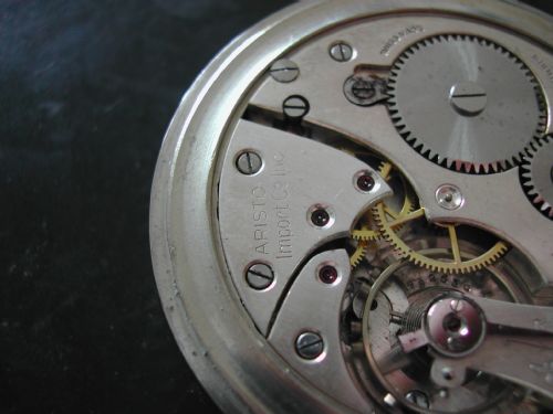 WW2 BRITISH ROYAL NAVAL ISSUE PATTERN 300 POCKET WATCH SIGNED ARISTOCIRCA 1940 - ADDITIONAL PHOTO 8