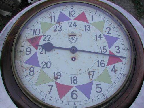 raf ww2 sector clock by smiths dated 1942 - CATEGORY: ANTIQUE CLOCKS - DATED 1940