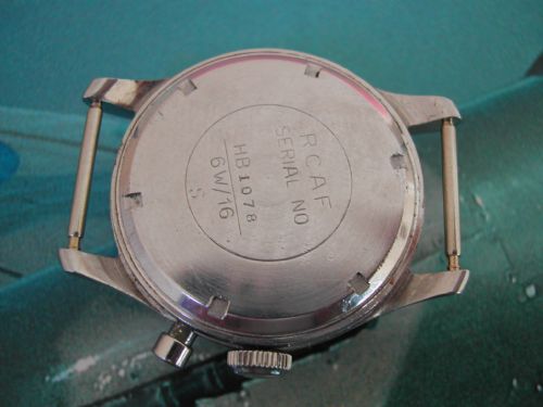 ROYAL CANADIAN AIR FORCE PILOTS CHRONOGRAPH BY RODANIA CIRCA 1950'S - ADDITIONAL PHOTO 5