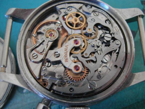 ROYAL CANADIAN AIR FORCE PILOTS CHRONOGRAPH BY RODANIA CIRCA 1950'S - ADDITIONAL PHOTO 7