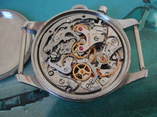 ROYAL CANADIAN AIR FORCE PILOTS CHRONOGRAPH BY RODANIA CIRCA 1950'S - ADDITIONAL PHOTO 8