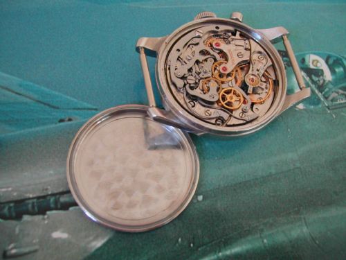 ROYAL CANADIAN AIR FORCE PILOTS CHRONOGRAPH BY RODANIA CIRCA 1950'S - ADDITIONAL PHOTO 11