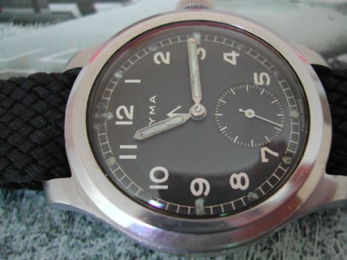 BRITISH ARMY ISSUE CYMA WWW WATCH CIRCA LATE 1940'S - ADDITIONAL PHOTO 1