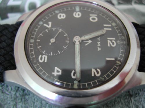BRITISH ARMY ISSUE CYMA WWW WATCH CIRCA LATE 1940'S - ADDITIONAL PHOTO 2
