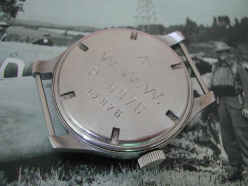 BRITISH ARMY ISSUE CYMA WWW WATCH CIRCA LATE 1940'S - ADDITIONAL PHOTO 12