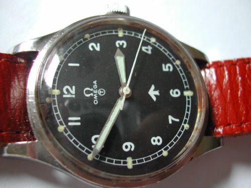 omega 1953 raf pilots or navigators watch issue no 1552 - CATEGORY: ANTIQUE CLOCKS - DATED 1950