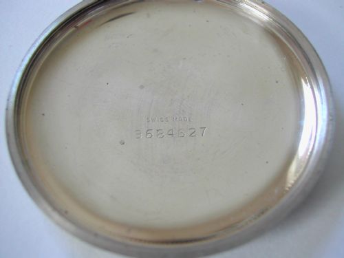 GREAT WESTERN RAILWAY ISSUE POCKET WATCH NO 03198 PRE 1948 - ADDITIONAL PHOTO 7