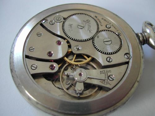 GREAT WESTERN RAILWAY ISSUE POCKET WATCH NO 03198 PRE 1948 - ADDITIONAL PHOTO 11