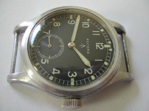 WW2 RECORD WWW MILITARY ISSUE WATCH CIRCA 1945 - ADDITIONAL PHOTO 6