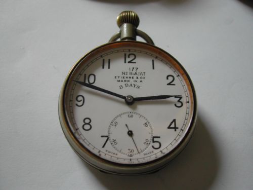 WW1 ROYAL FLYING CORPS ISSUED COCKPIT WATCH AND ORIGINAL BRASS HOLDER CIRCA 1916 - ADDITIONAL PHOTO 7