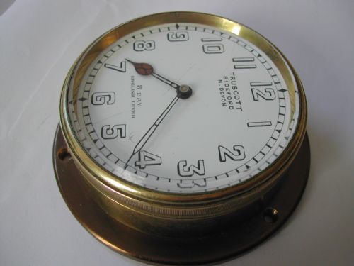 WW1 PERIOD CAR OR LORRY DASHBOARD CLOCK WITH 8 DAY LEVER MOVEMENT CIRCA 1914 - ADDITIONAL PHOTO 1