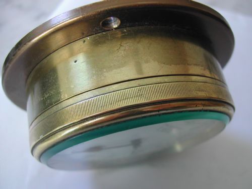 WW1 PERIOD CAR OR LORRY DASHBOARD CLOCK WITH 8 DAY LEVER MOVEMENT CIRCA 1914 - ADDITIONAL PHOTO 3