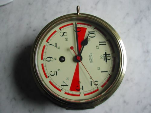 WW2 SMITHS ASTRAL RADIO ROOM CLOCK CIRCA 1944 - ADDITIONAL PHOTO 1